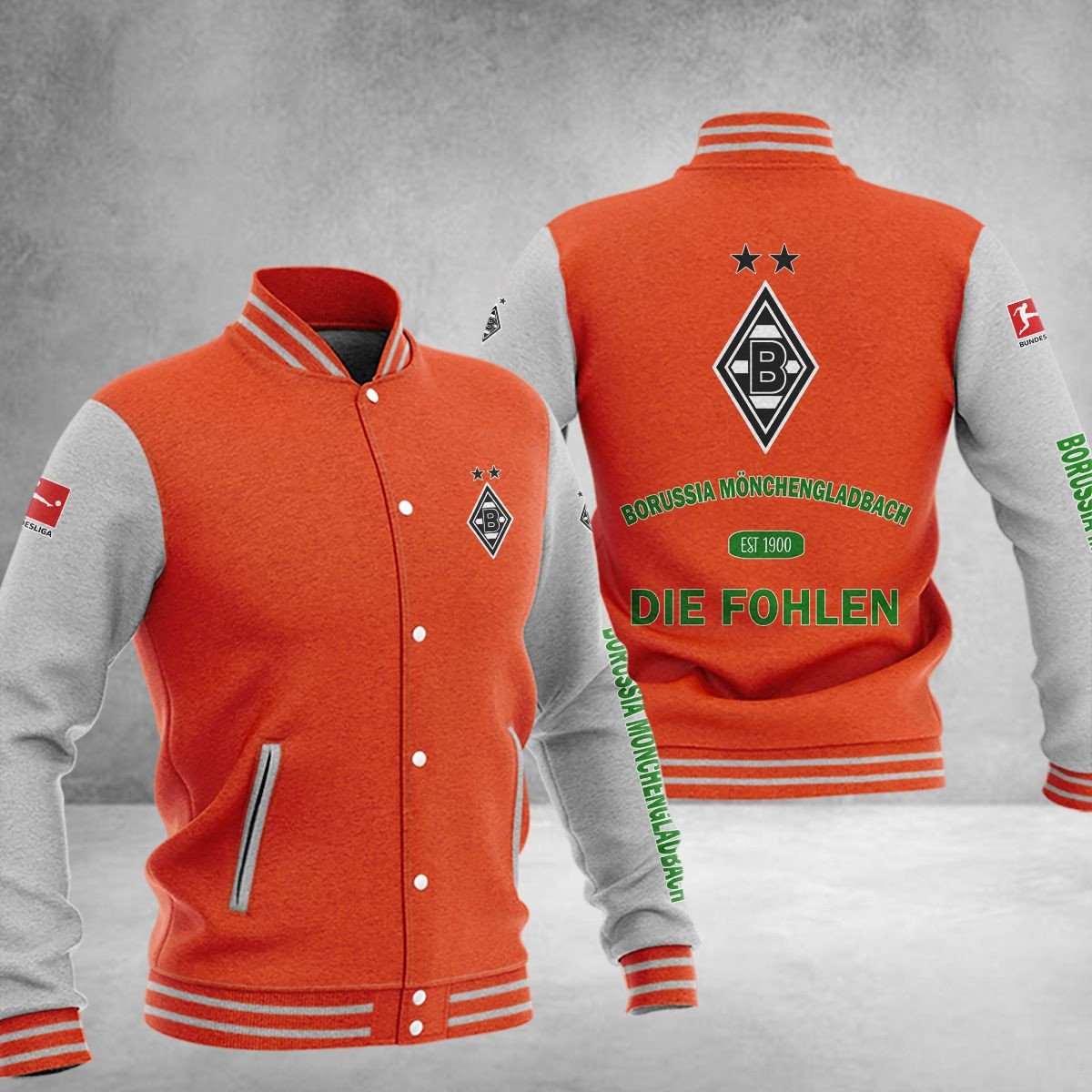 Borussia Mönchengladbach College Jacke 01 – Bild 5