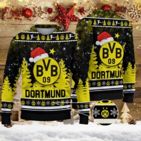 Weihnachtspullover Borussia Dortmund – Ugly Christmas Sweater