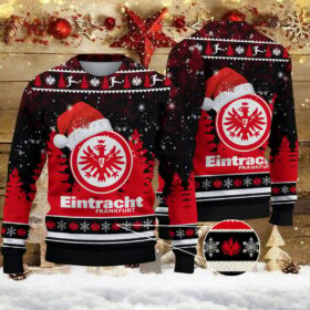 Weihnachtspullover Eintracht Frankfurt – Ugly Christmas Sweater