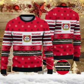 Weihnachtspullover Bayer 04 Leverkusen – Ugly Christmas Sweater