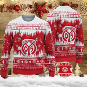 Weihnachtspullover 1. FSV Mainz 05 – Ugly Christmas Sweater
