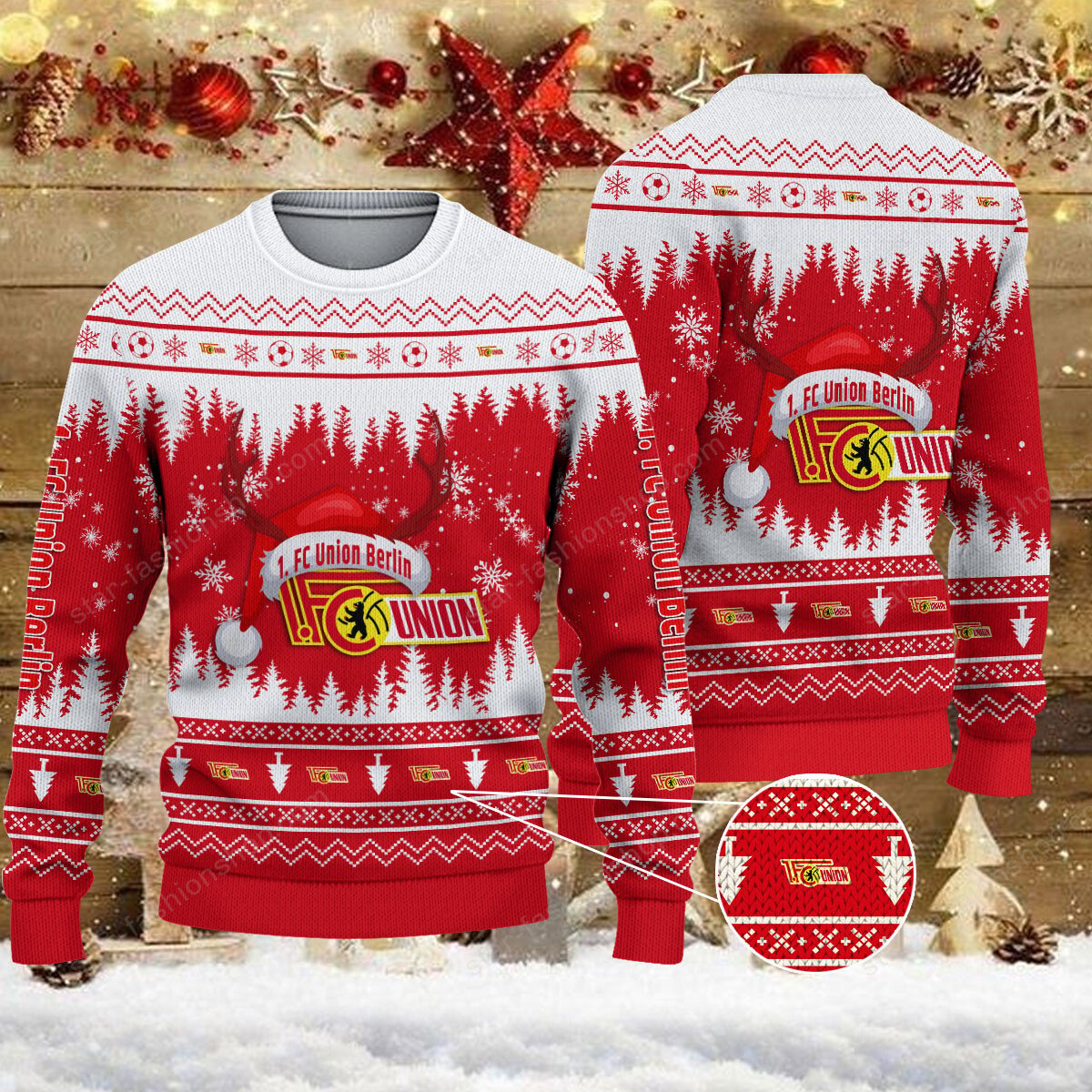 Weihnachtspullover Union Berlin – Ugly Christmas Sweater
