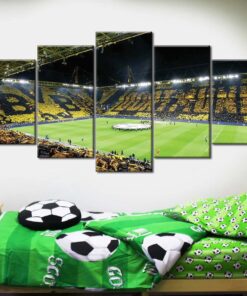 Alternative view of Borussia Dortmund Stadion Signal Iduna Park 02 BVB Leinwandbilder