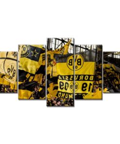Borussia Dortmund Stadion Signal Iduna Park 04 BVB Leinwandbilder