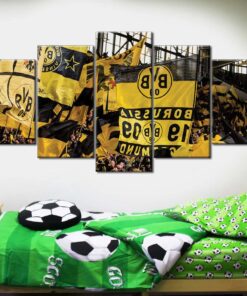 Alternative view of Borussia Dortmund Stadion Signal Iduna Park 04 BVB Leinwandbilder