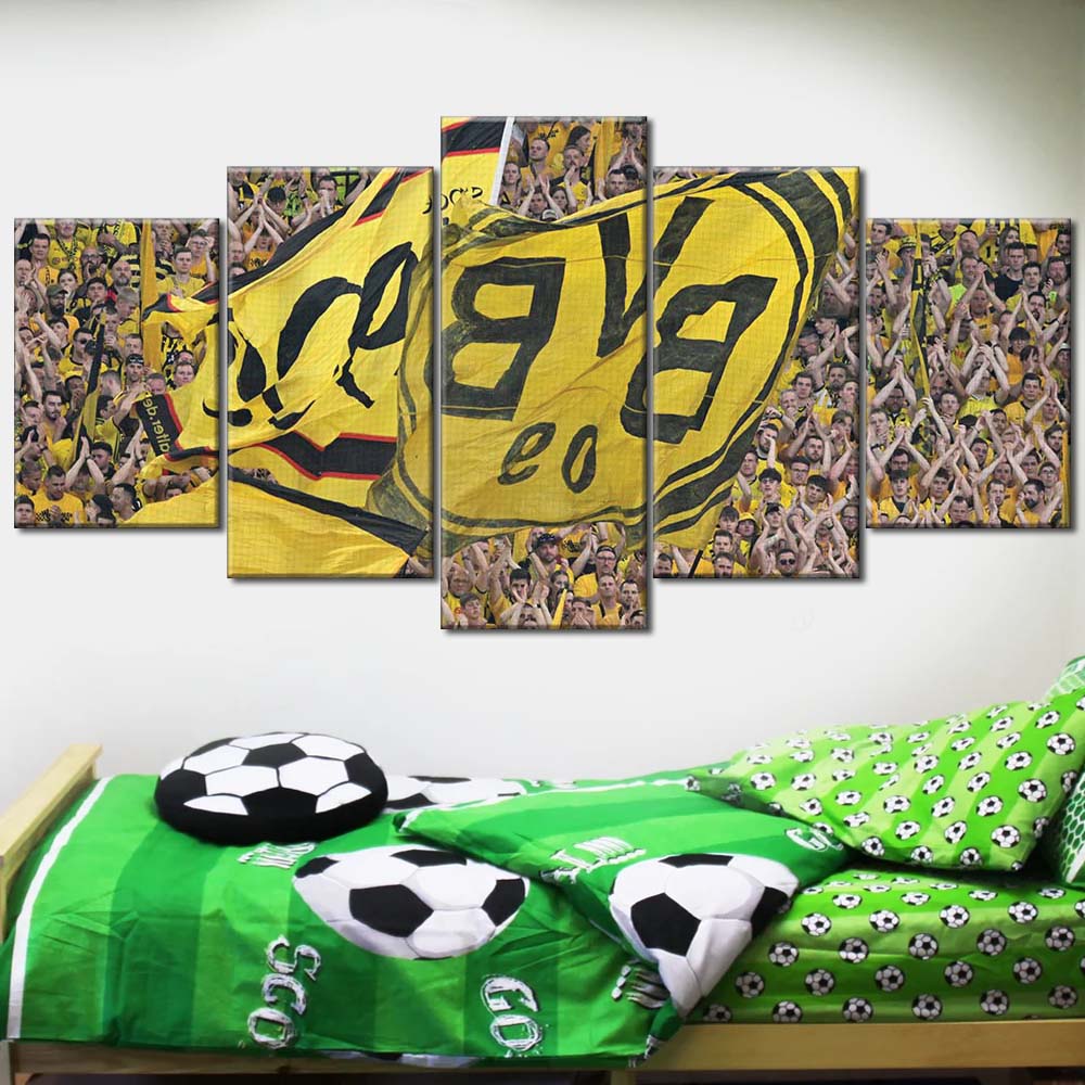 Borussia Dortmund Stadion Signal Iduna Park 05 BVB Leinwandbilder – Bild 2