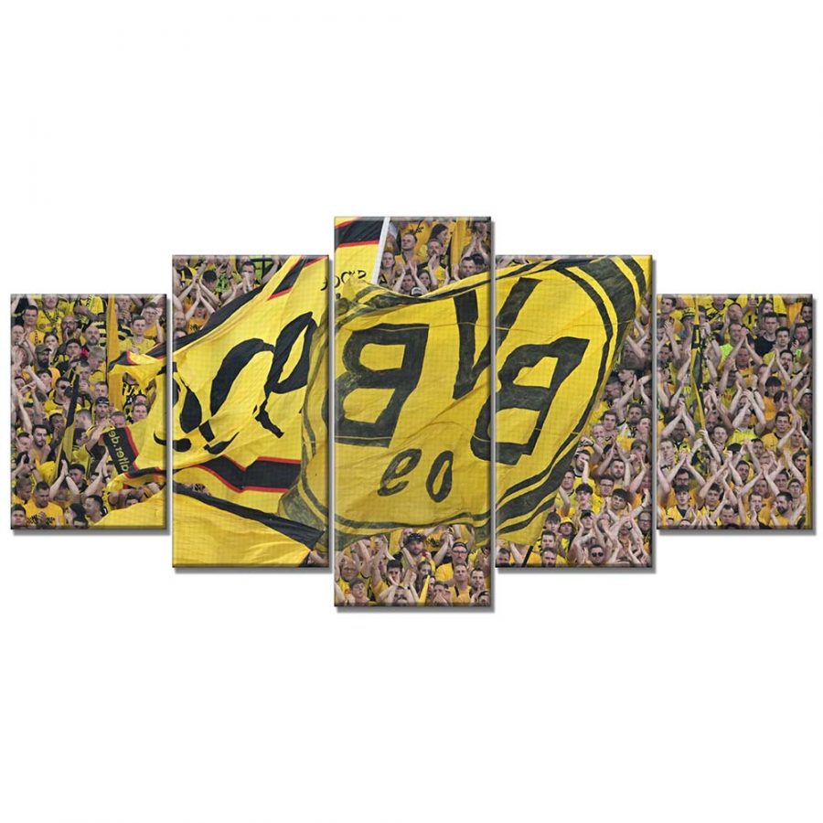 Borussia Dortmund Stadion Signal Iduna Park 05 BVB Leinwandbilder – Bild 6