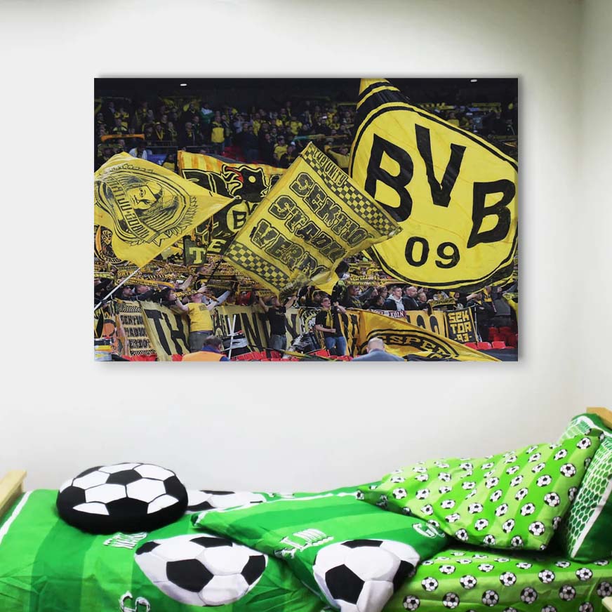 Borussia Dortmund Stadion Signal Iduna Park 06 BVB Leinwandbilder – Bild 4
