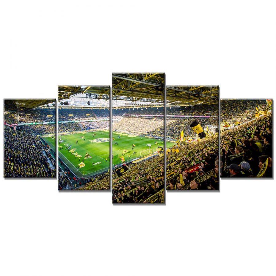 Borussia Dortmund Stadion Signal Iduna Park 09 BVB Leinwandbilder – Bild 6