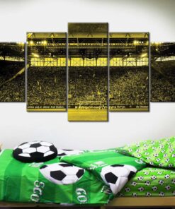 Alternative view of Borussia Dortmund Stadion Signal Iduna Park 10 BVB Leinwandbilder