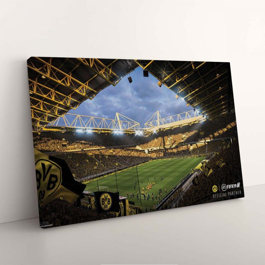 Borussia Dortmund Stadion Signal Iduna Park 12 BVB Leinwandbilder – Bild 7