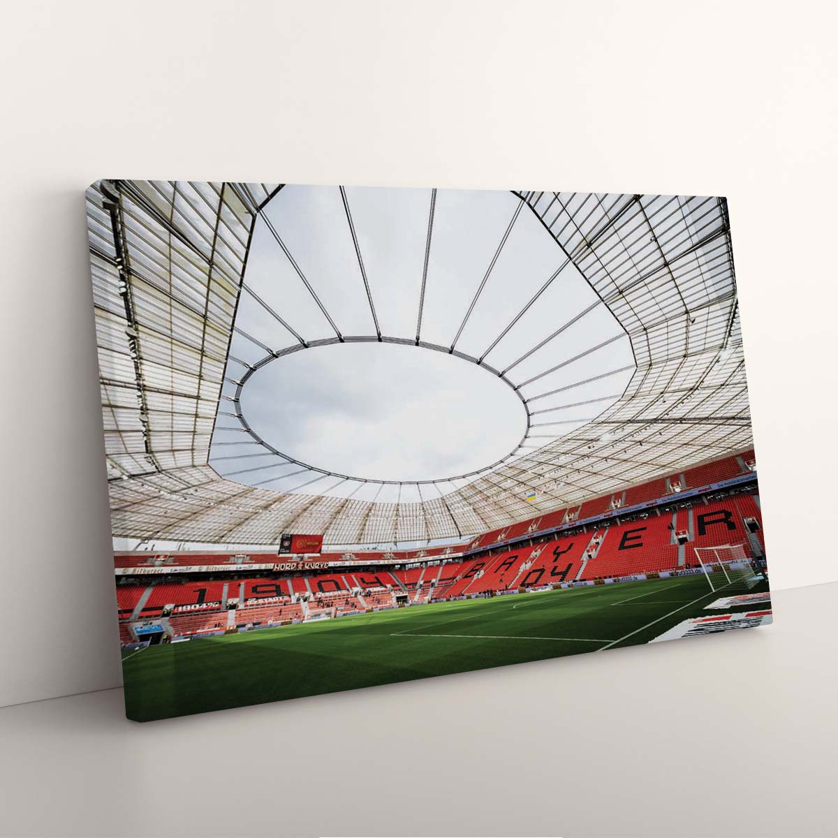 Bayer 04 Leverkusen BayArena Spielfeld 10 B04 Leinwandbilder – Bild 3
