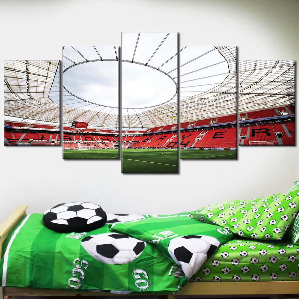 Bayer 04 Leverkusen BayArena Spielfeld 10 B04 Leinwandbilder – Bild 2