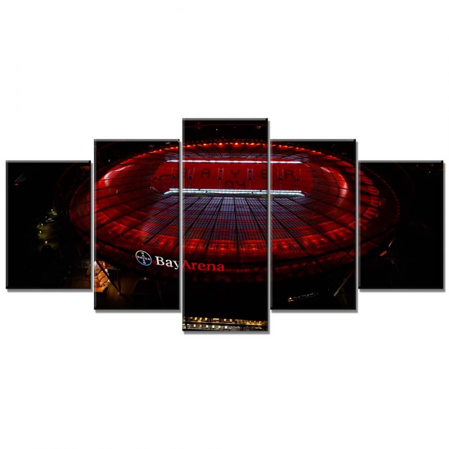 Bayer 04 Leverkusen BayArena Spielfeld 11 B04 Leinwandbilder – Bild 6