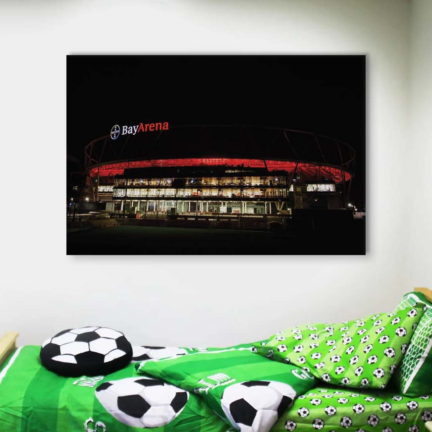 Bayer 04 Leverkusen BayArena Spielfeld 12 B04 Leinwandbilder – Bild 4