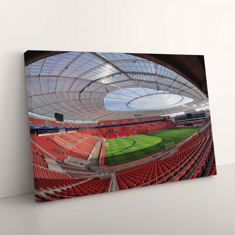 Bayer 04 Leverkusen BayArena Spielfeld 5 B04 Leinwandbilder – Bild 7