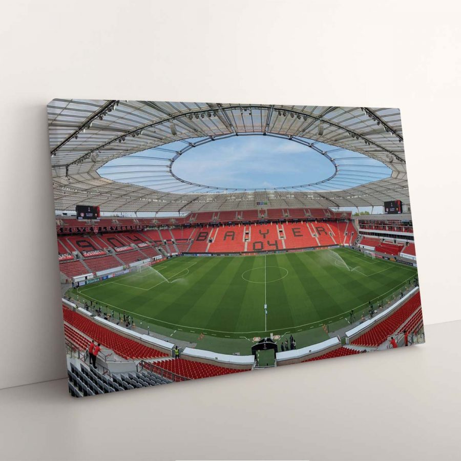 Bayer 04 Leverkusen BayArena Spielfeld 9 B04 Leinwandbilder – Bild 7