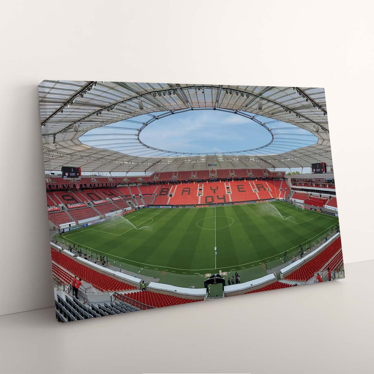 Bayer 04 Leverkusen BayArena Spielfeld 9 B04 Leinwandbilder – Bild 3