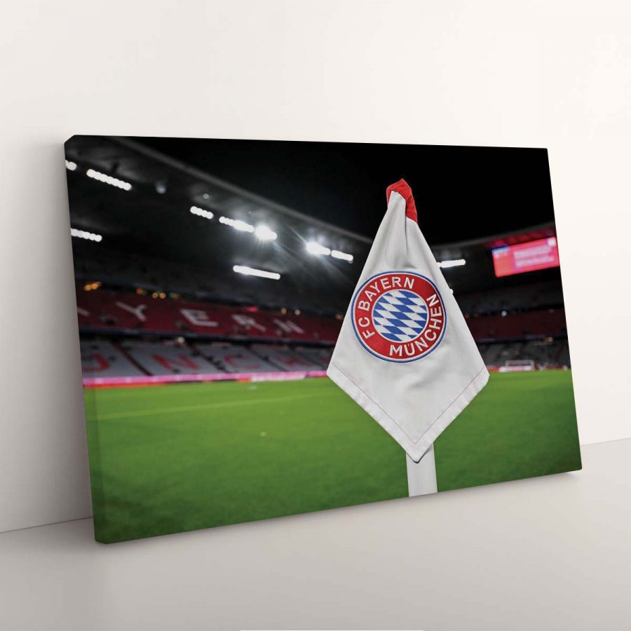 FC Bayern München Allianz Arena Spielfeld Mia san mia 10 FCB Leinwandbilder – Bild 7