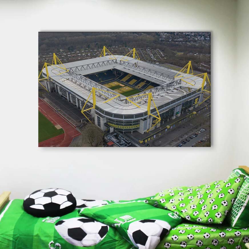 Borussia Dortmund Stadion Signal Iduna Park BVB Leinwandbilder – Bild 4