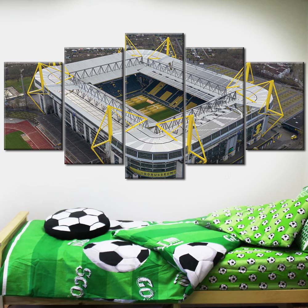 Borussia Dortmund Stadion Signal Iduna Park BVB Leinwandbilder – Bild 2
