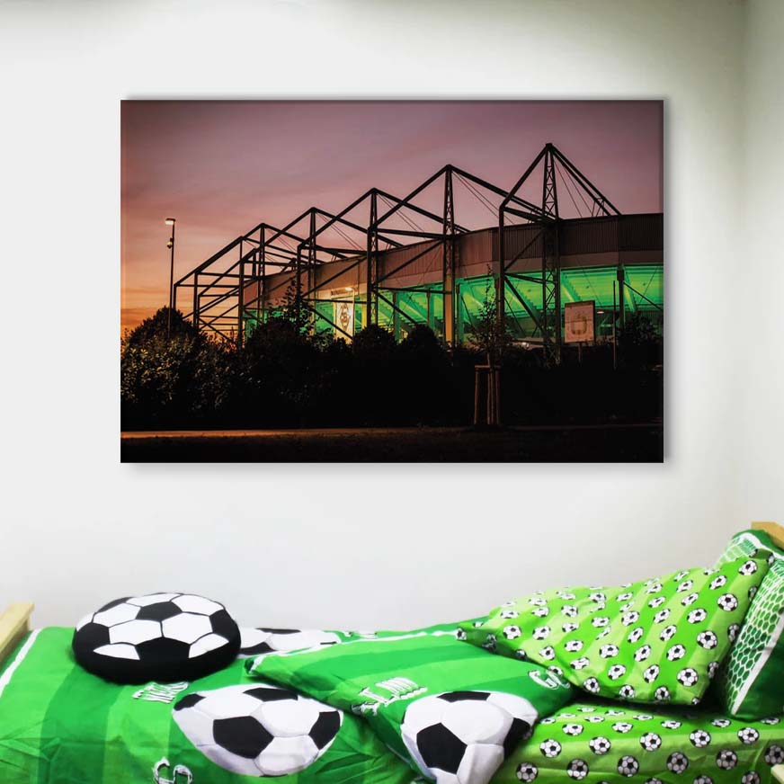 Borussia Mönchengladbach Stadion VfL Leinwandbilder – Bild 4