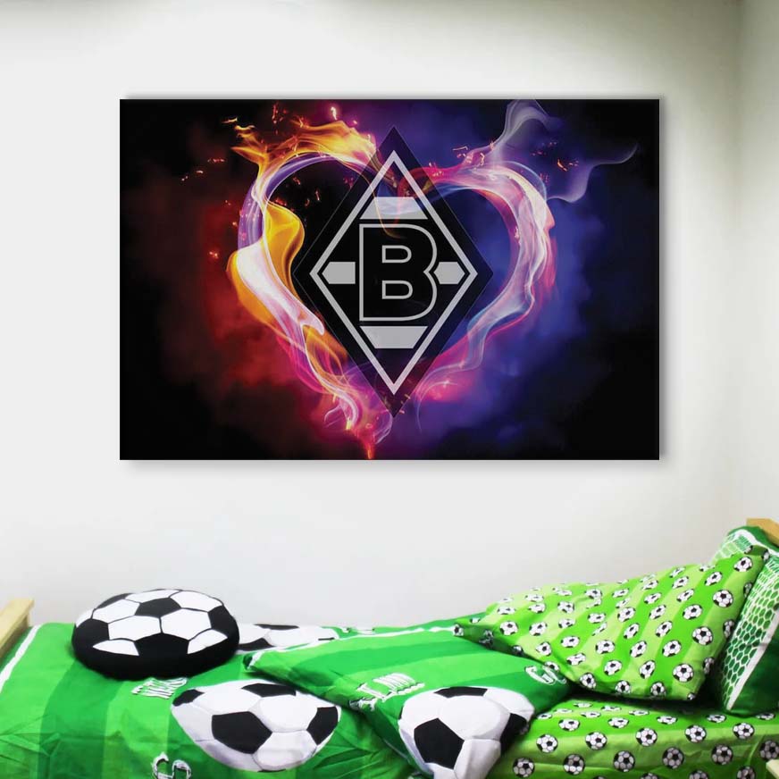 Borussia Mönchengladbach VfL14 VfL Leinwandbilder – Bild 4