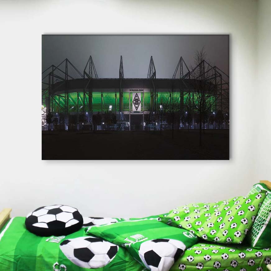 Borussia-Park Stadion Borussia Mönchengladbach BMG Leinwandbilder – Bild 4
