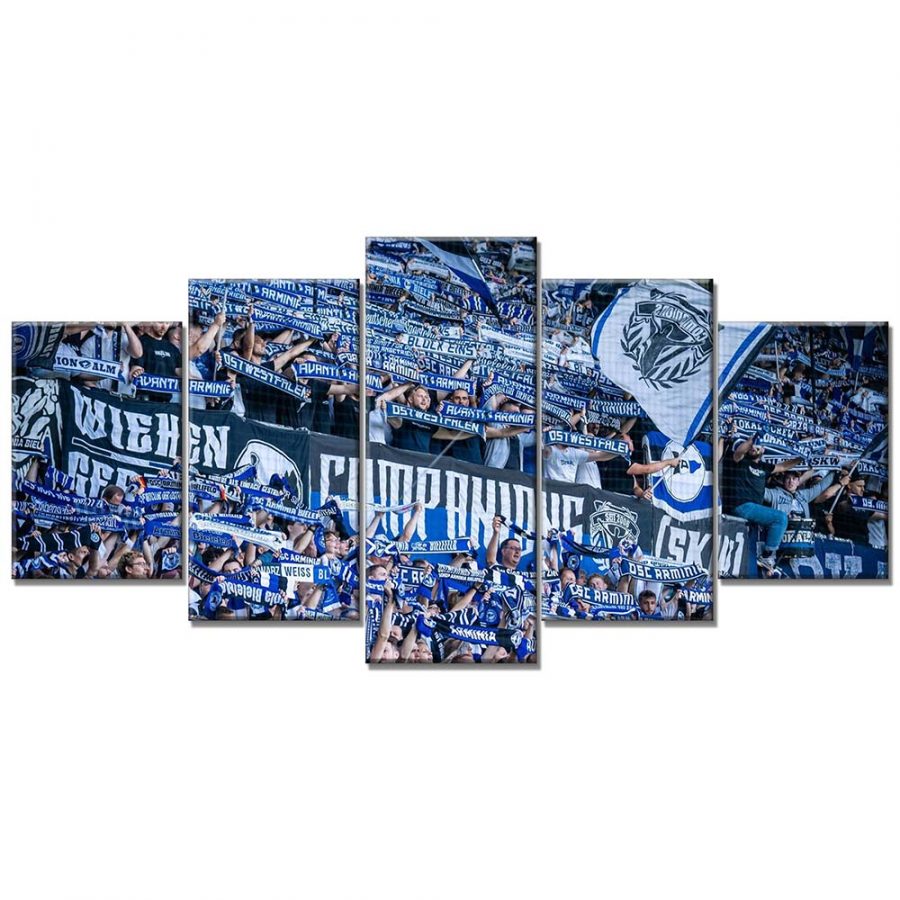 DSC Arminia Bielefeld Fans 3 DSC Leinwandbilder – Bild 6