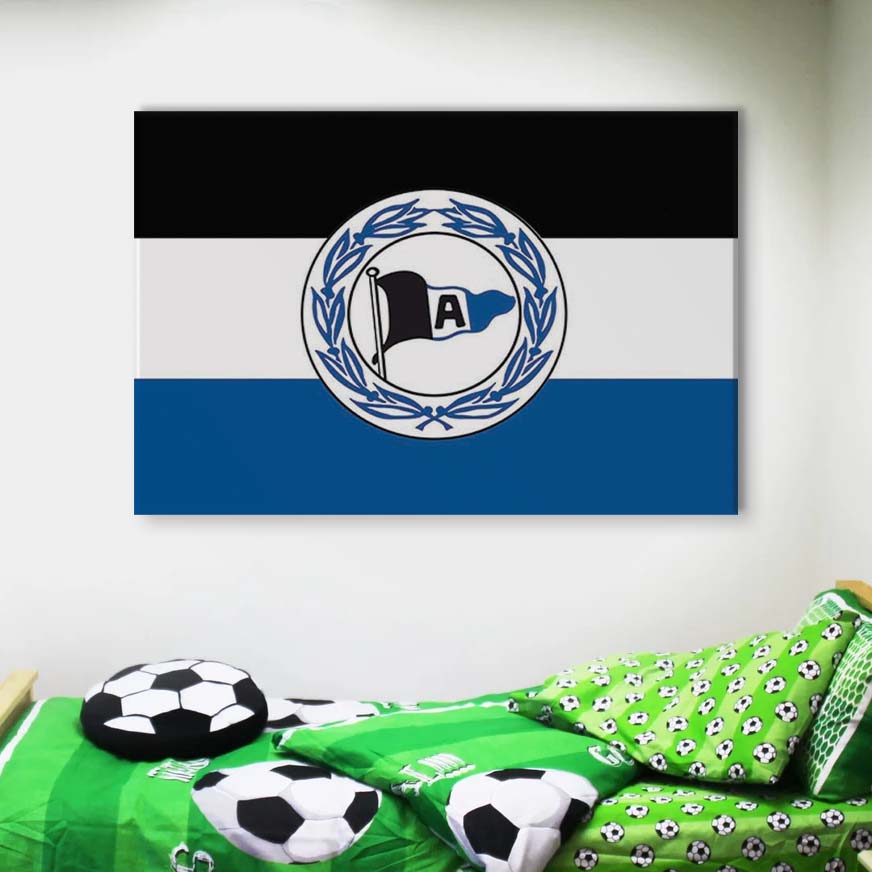 DSC Arminia Bielefeld FC Blau-Schwarz-Weiß 03 DSC Leinwandbilder – Bild 4