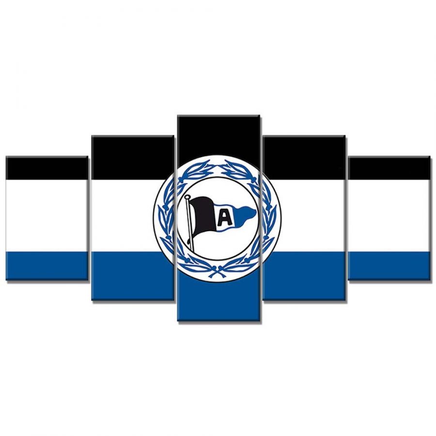 DSC Arminia Bielefeld FC Blau-Schwarz-Weiß 03 DSC Leinwandbilder – Bild 6