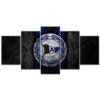 DSC Arminia Bielefeld FC Blau DSC Leinwandbilder