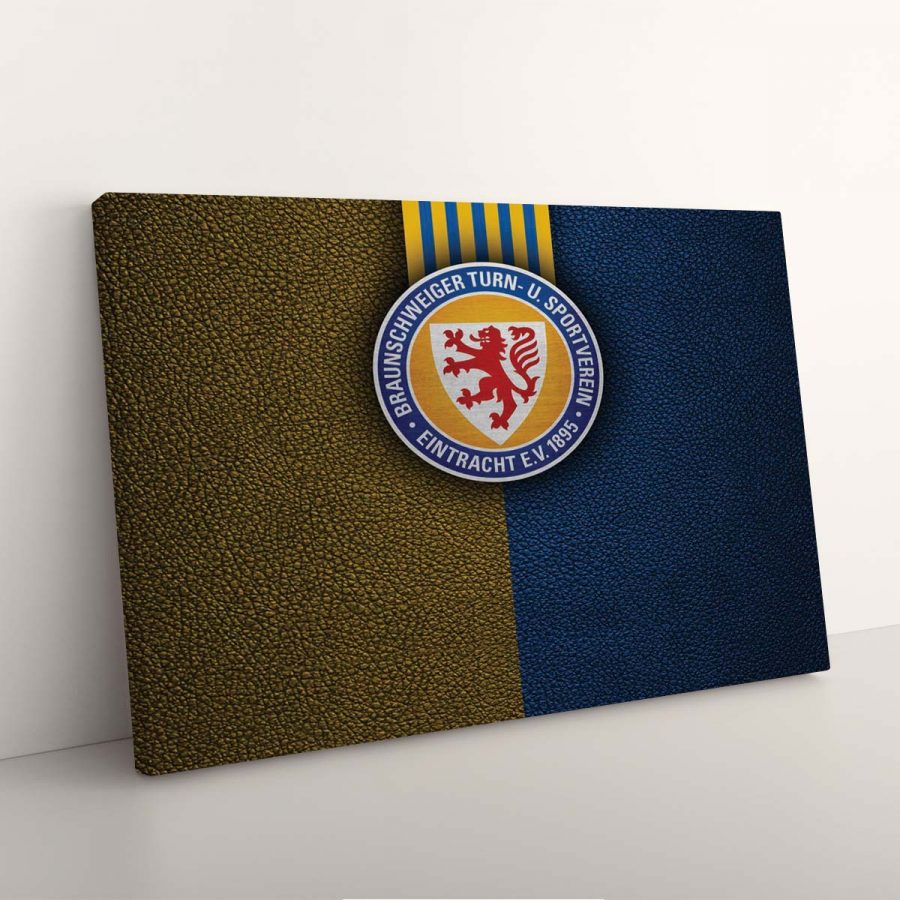 Eintracht Braunschweig Blau-Gelb 3 EBS Leinwandbilder – Bild 7