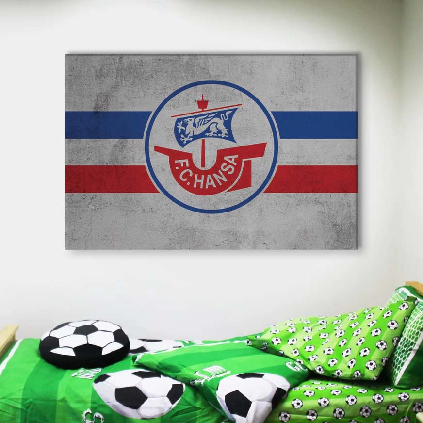 F.C. Hansa Rostock 01 HRO Leinwandbilder – Bild 4
