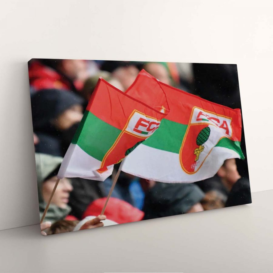 FC Augsburg Fans FCA Leinwandbilder – Bild 7