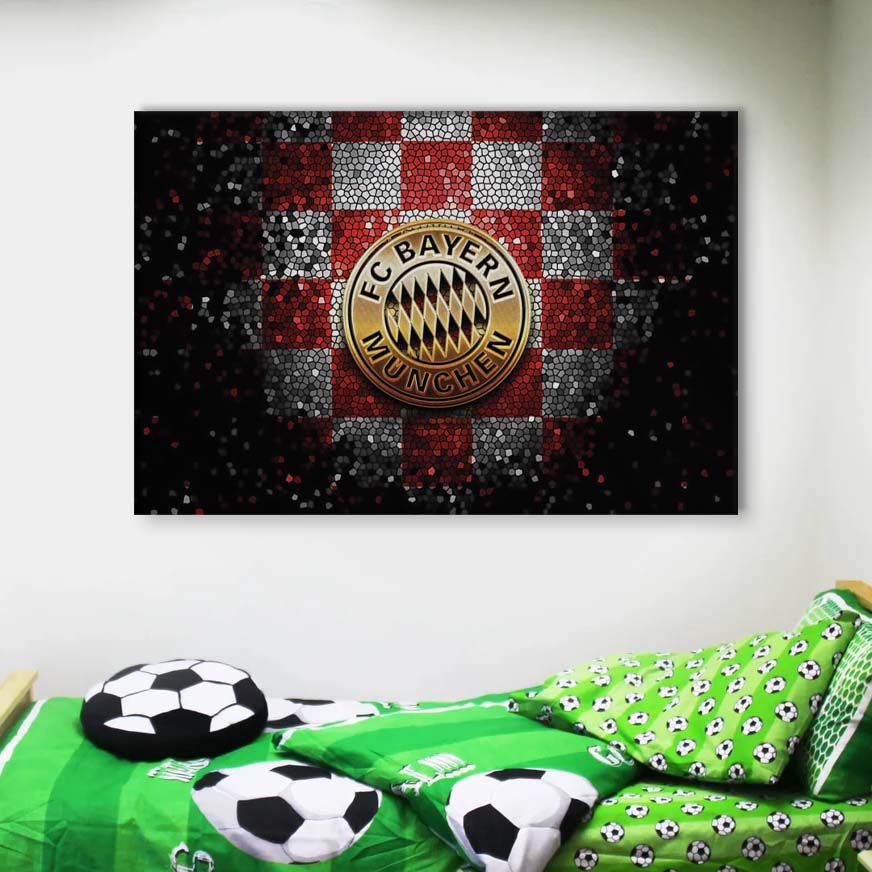 FC Bayern München FCB18 FCB Leinwandbilder – Bild 4