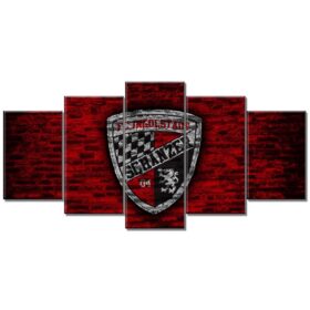 FC Ingolstadt Schanzer 04 Rote Ziegelwand FCI Leinwandbilder