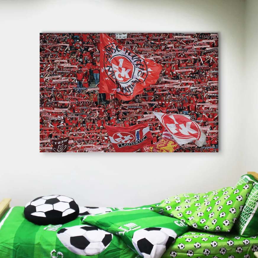1. FC Kaiserslautern 1FCK Fans 04 Leinwandbilder – Bild 4