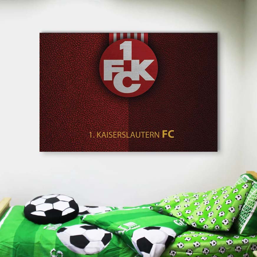 1. FC Kaiserslautern 1FCK Rot Leinwandbilder – Bild 4