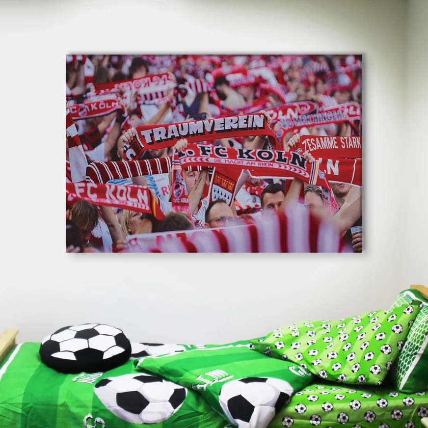 1. FC Köln Fans Sport 02 KOE Leinwandbilder – Bild 4