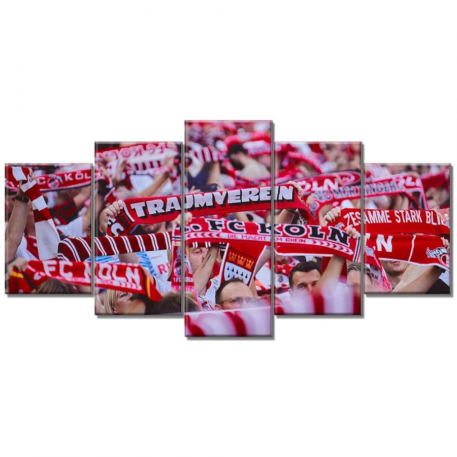 1. FC Köln Fans Sport 02 KOE Leinwandbilder – Bild 6