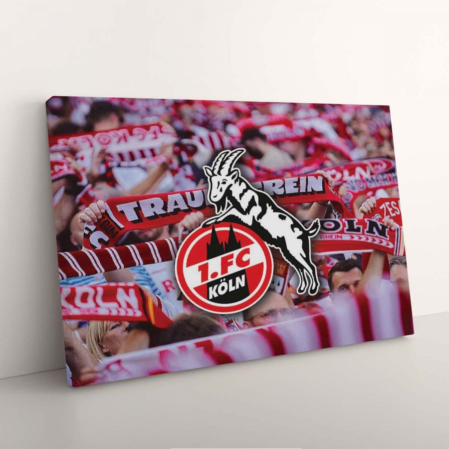 1. FC Köln Fans Sport KOE Leinwandbilder – Bild 7