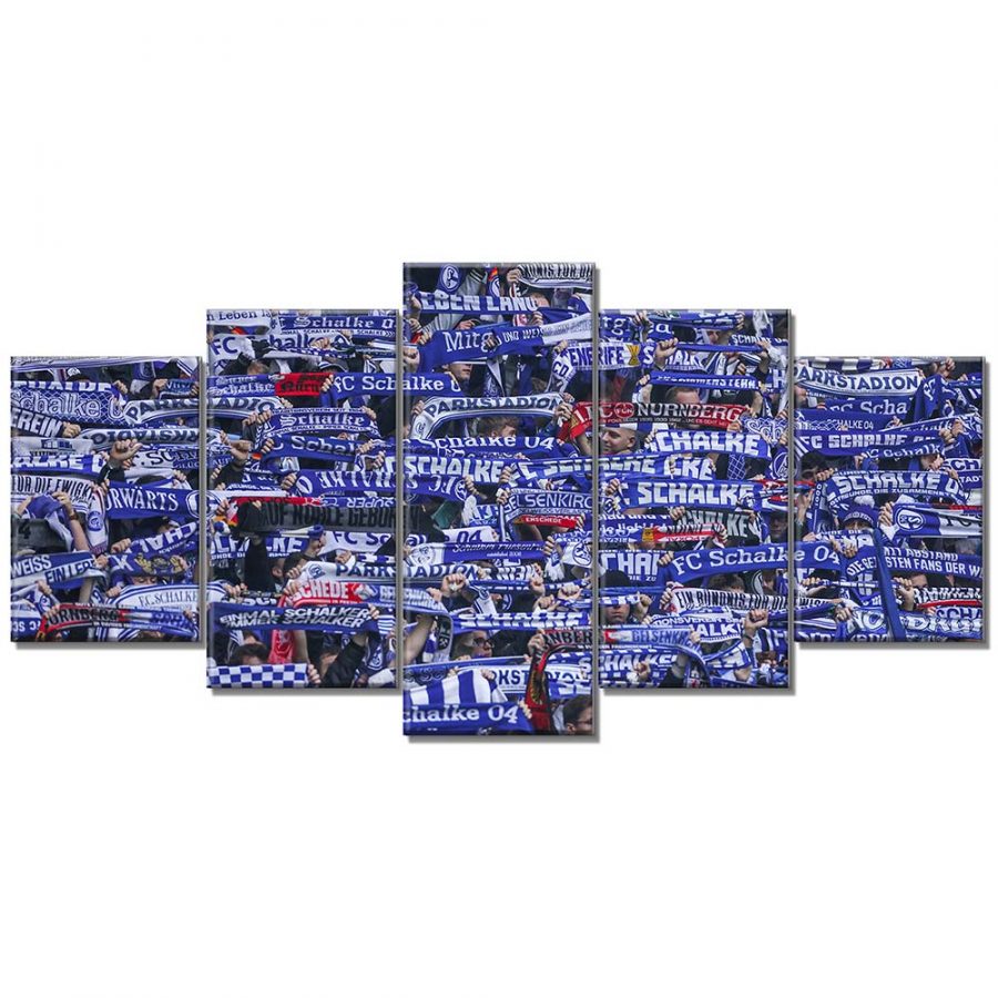 FC Schalke 04 Fans 03 S04 Leinwandbilder – Bild 6