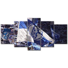 FC Schalke 04 Fans 03 S04 Leinwandbilder