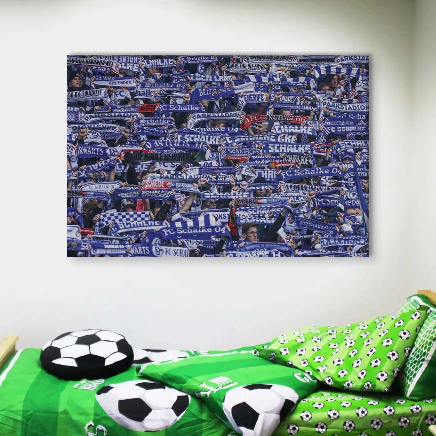 FC Schalke 04 Fans 03 S04 Leinwandbilder – Bild 4