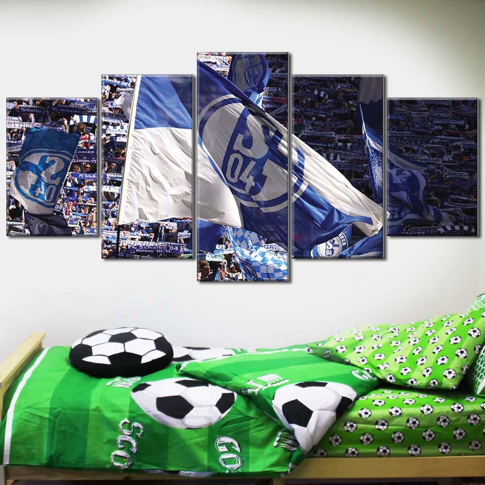 FC Schalke 04 Fans 03 S04 Leinwandbilder – Bild 2
