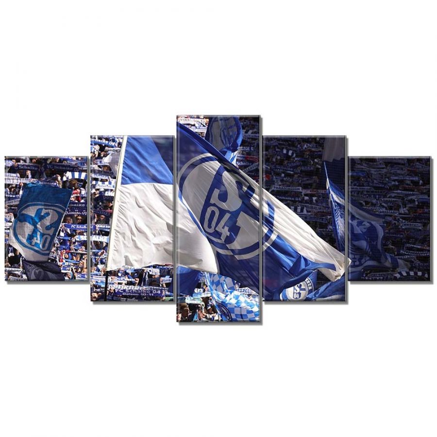 FC Schalke 04 Fans 03 S04 Leinwandbilder – Bild 6