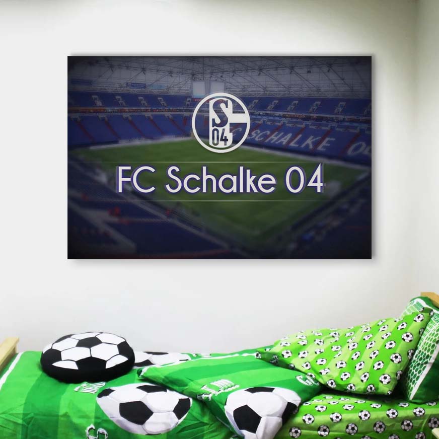 FC Schalke 04 Fans 04 S04 Leinwandbilder – Bild 4