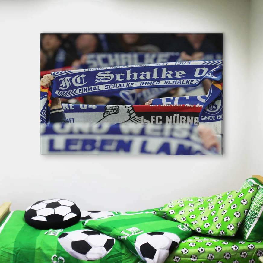 FC Schalke 04 Fans 05 S04 Leinwandbilder – Bild 4