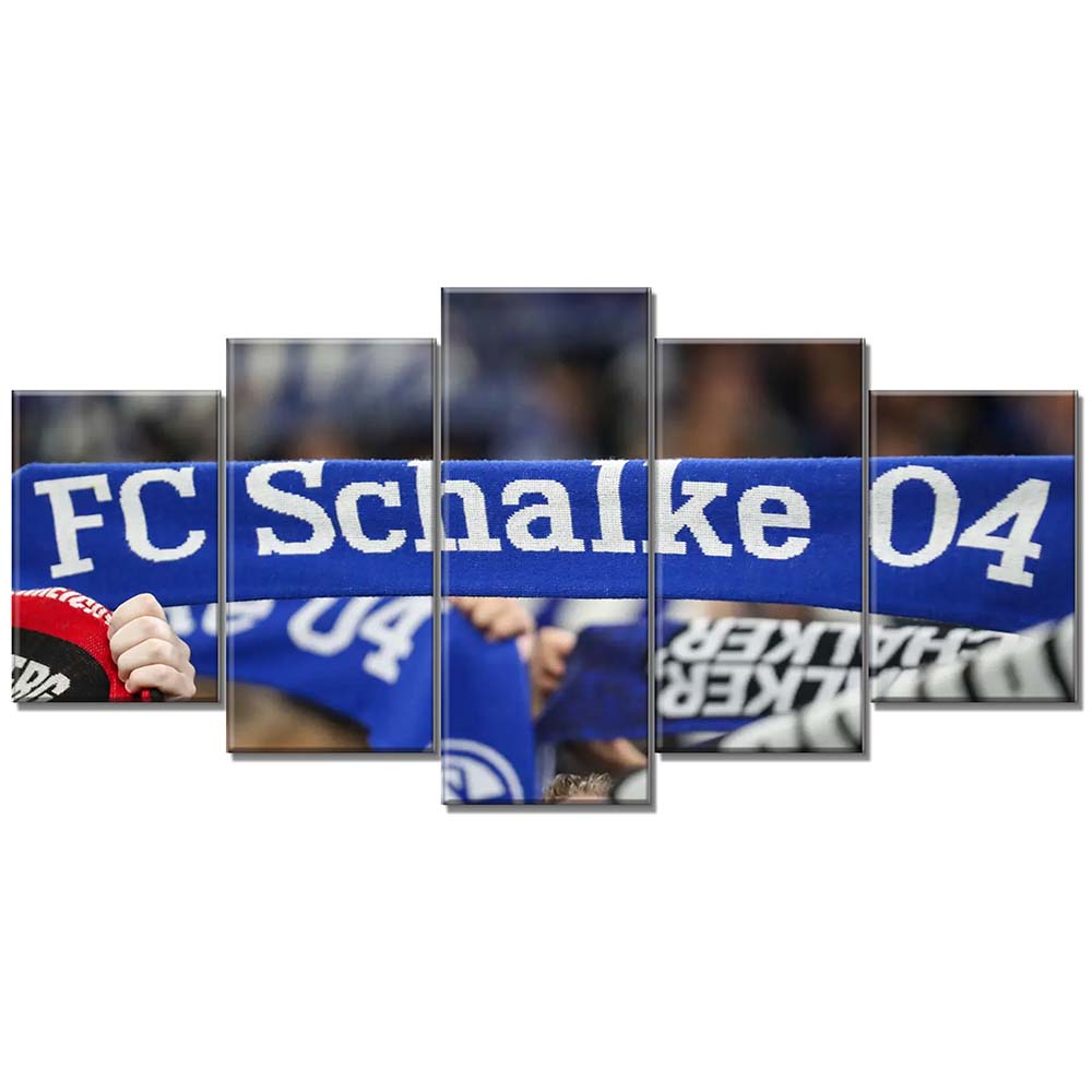 FC Schalke 04 Fans 06 S04 Leinwandbilder